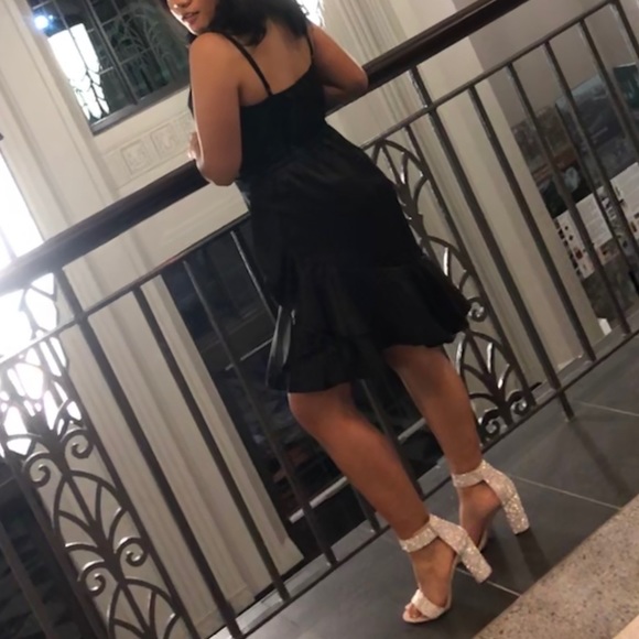 Black Cocktail Dress - Picture 8 of 8